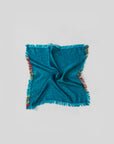 Goa sari scarf - Blue tones