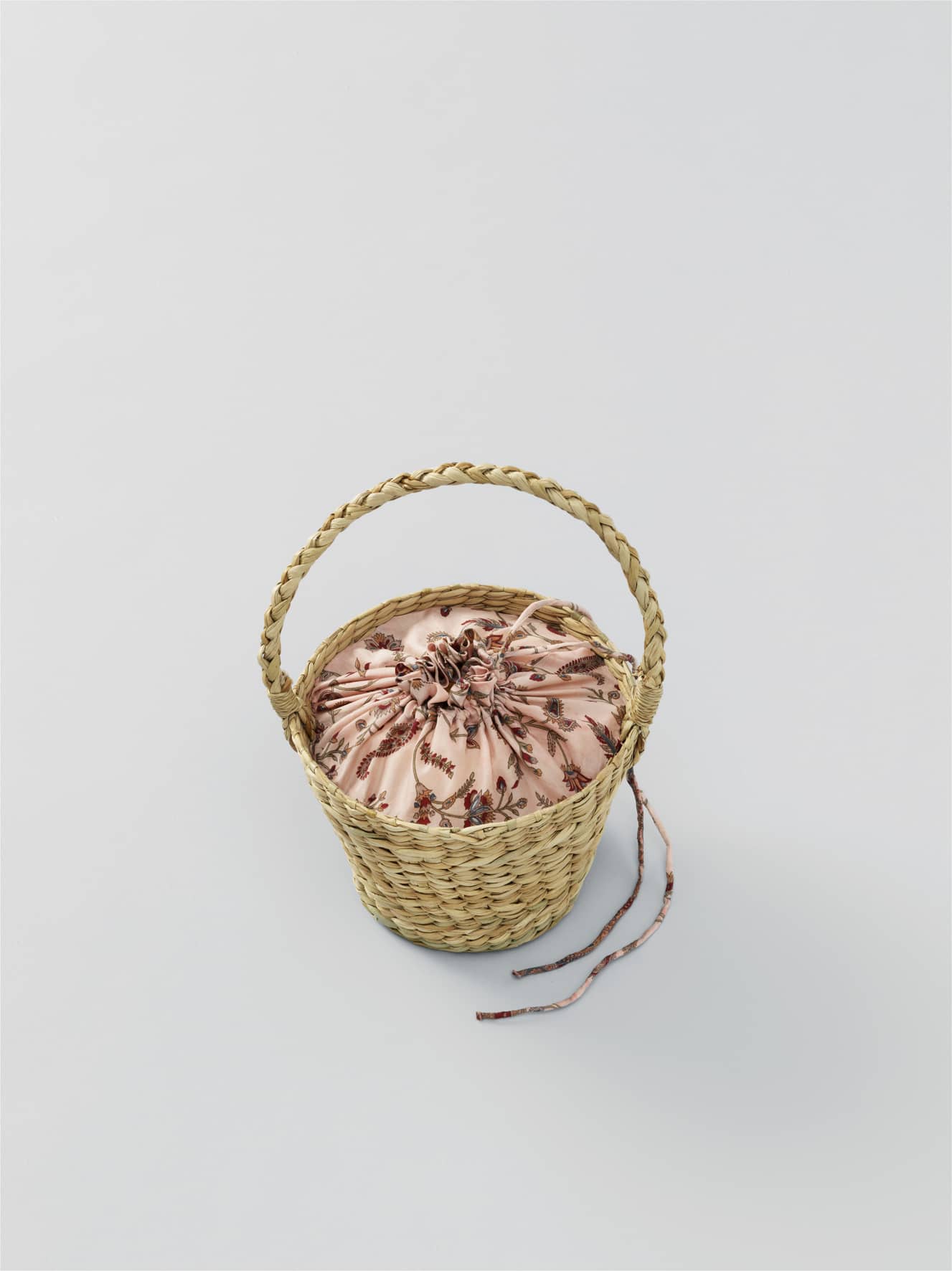 Mini Straw Bag - Round
