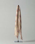 Oversized Goa Silk Sari Scarf - Pink/Red tones