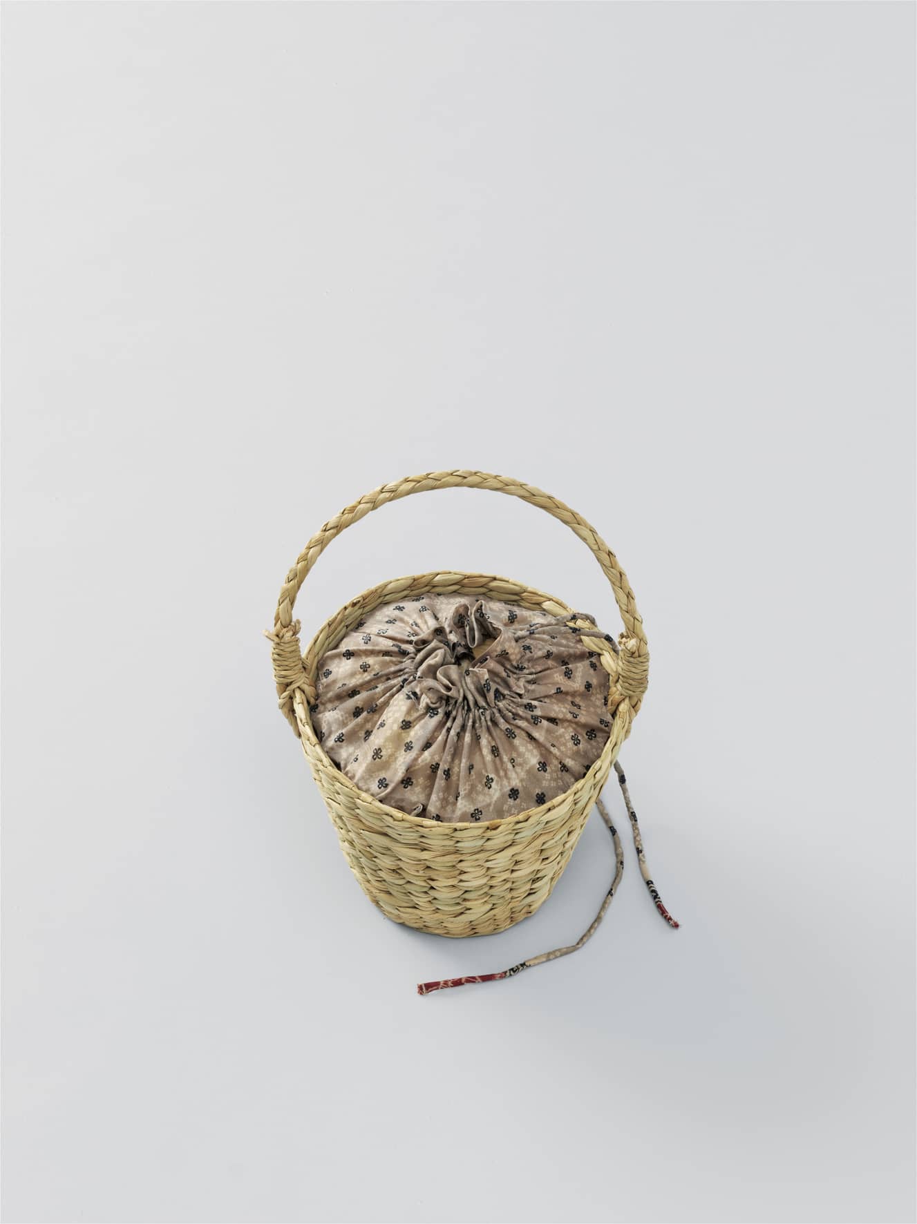 Mini Straw Bag - Round