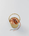 Mini Straw Bag - Round