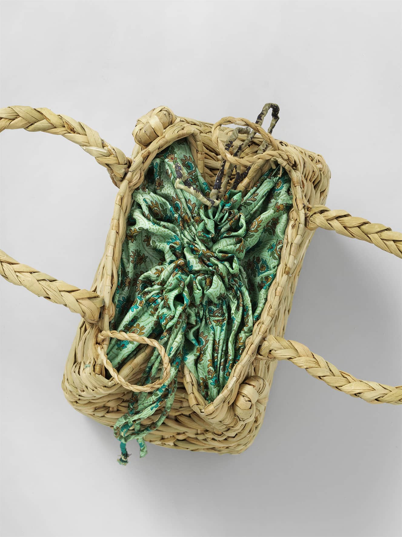 Mini Straw Bag - Square