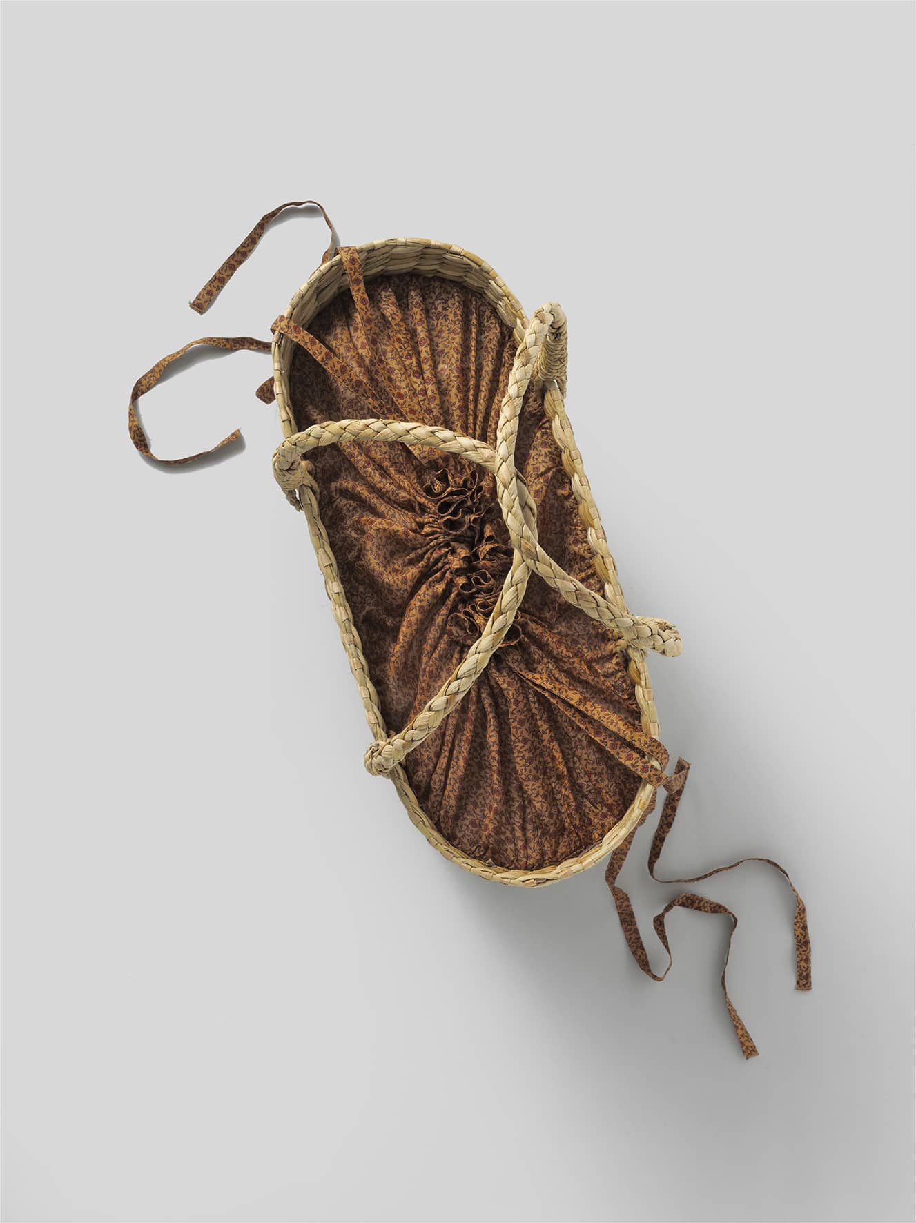 Oversized Straw Bags - Brown tones