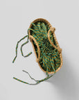Oversized Straw bags - Green tones