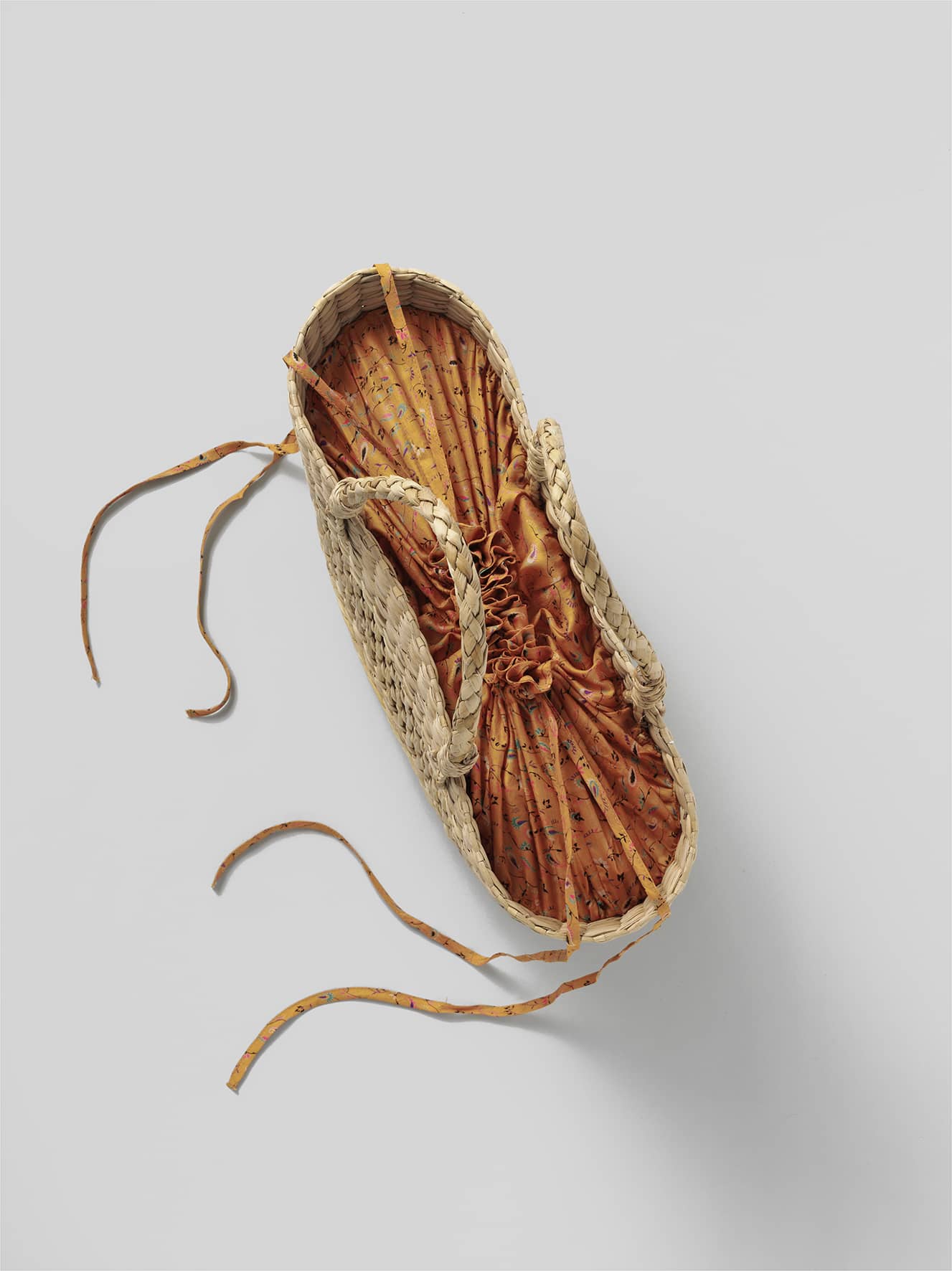 Oversized Straw bags - Orange/Yellow tones