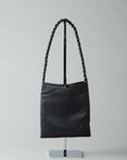 Square Silk Pouch - Black