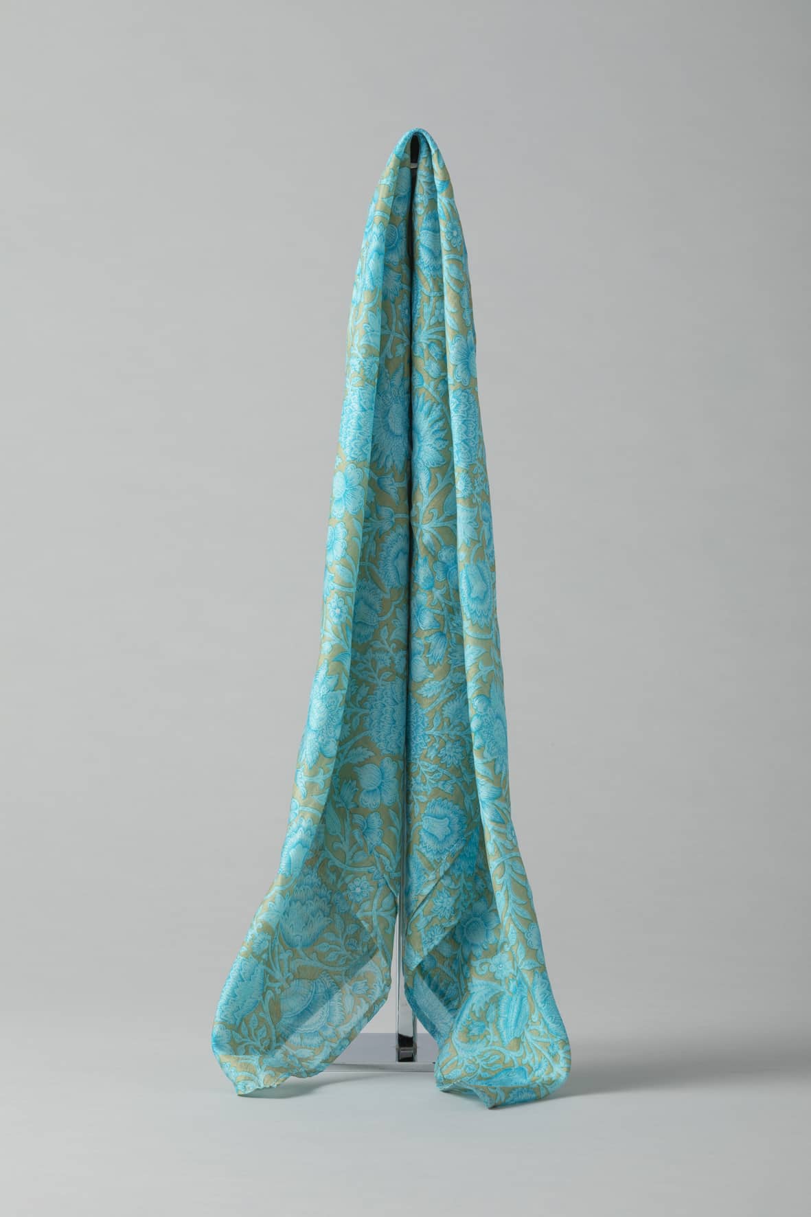 Sari Shawl - Blue/Purple tones