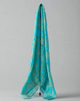 Sari Shawl - Blue/Purple tones