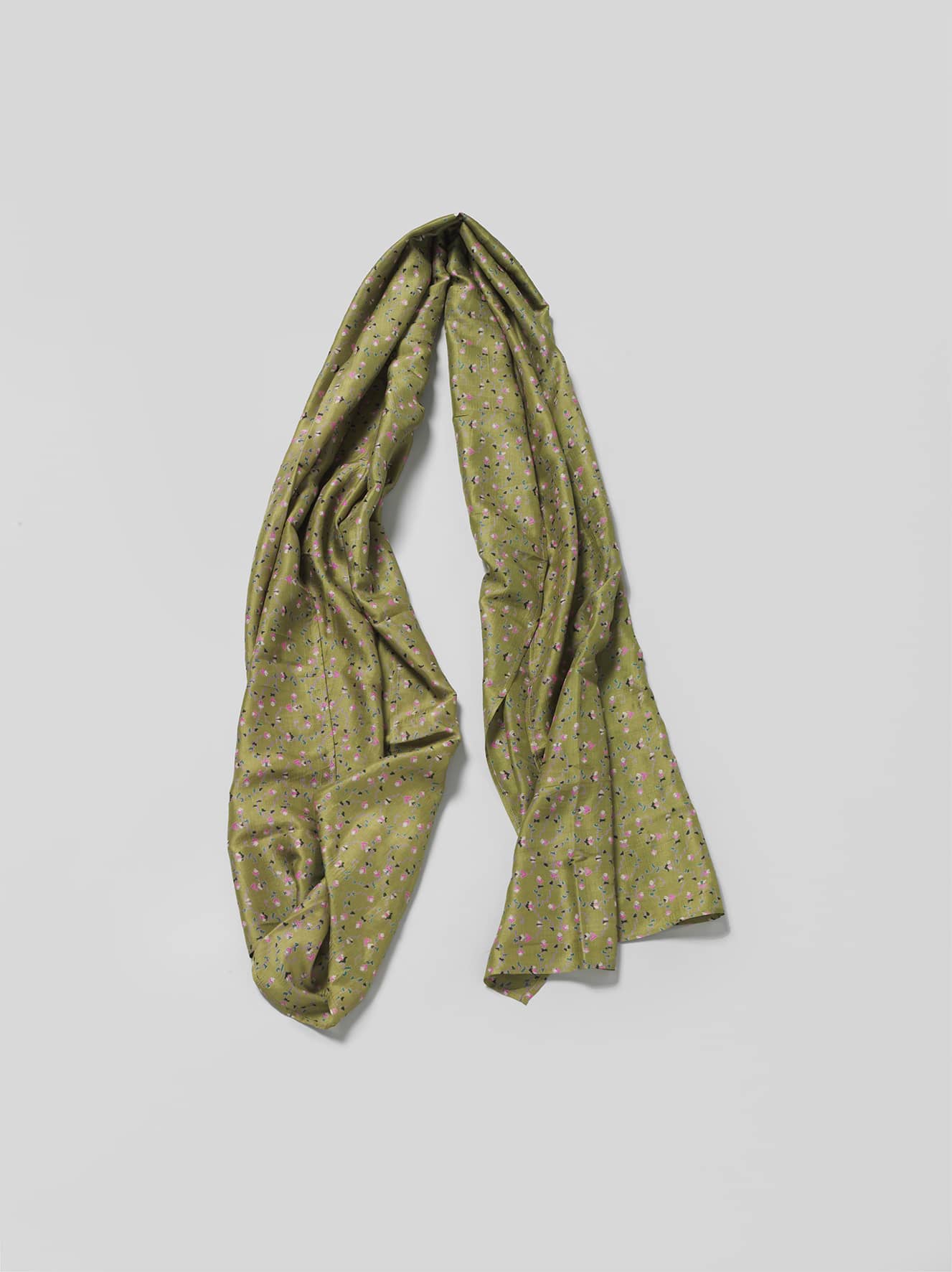 Sari Shawl - Green tones