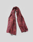 Sari Shawl - Pink/Red tones