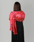 Sari Shawl - Pink/Red tones