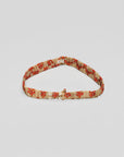 Silk Belt - Beige/Brown tones