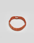 Silk headband -Pink/Red tones