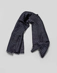 Sari Shawl Fringes - Blue/Green tones