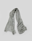 Sari Shawl Fringes - Blue/Green tones