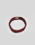 Silk headband -Pink/Red tones