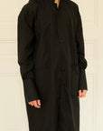 Nerhu shirt dress - Black