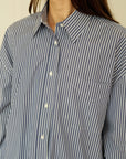 Classic Shirt - Blue/White stripe