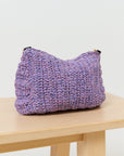 The crochet clutch - Purple
