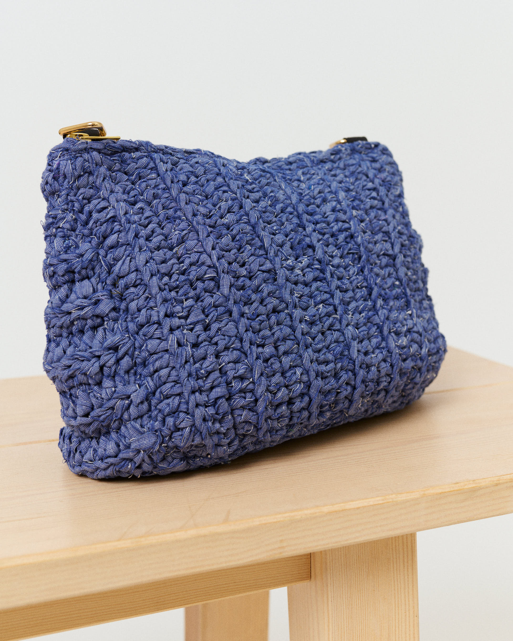 The crochet clutch - Purple