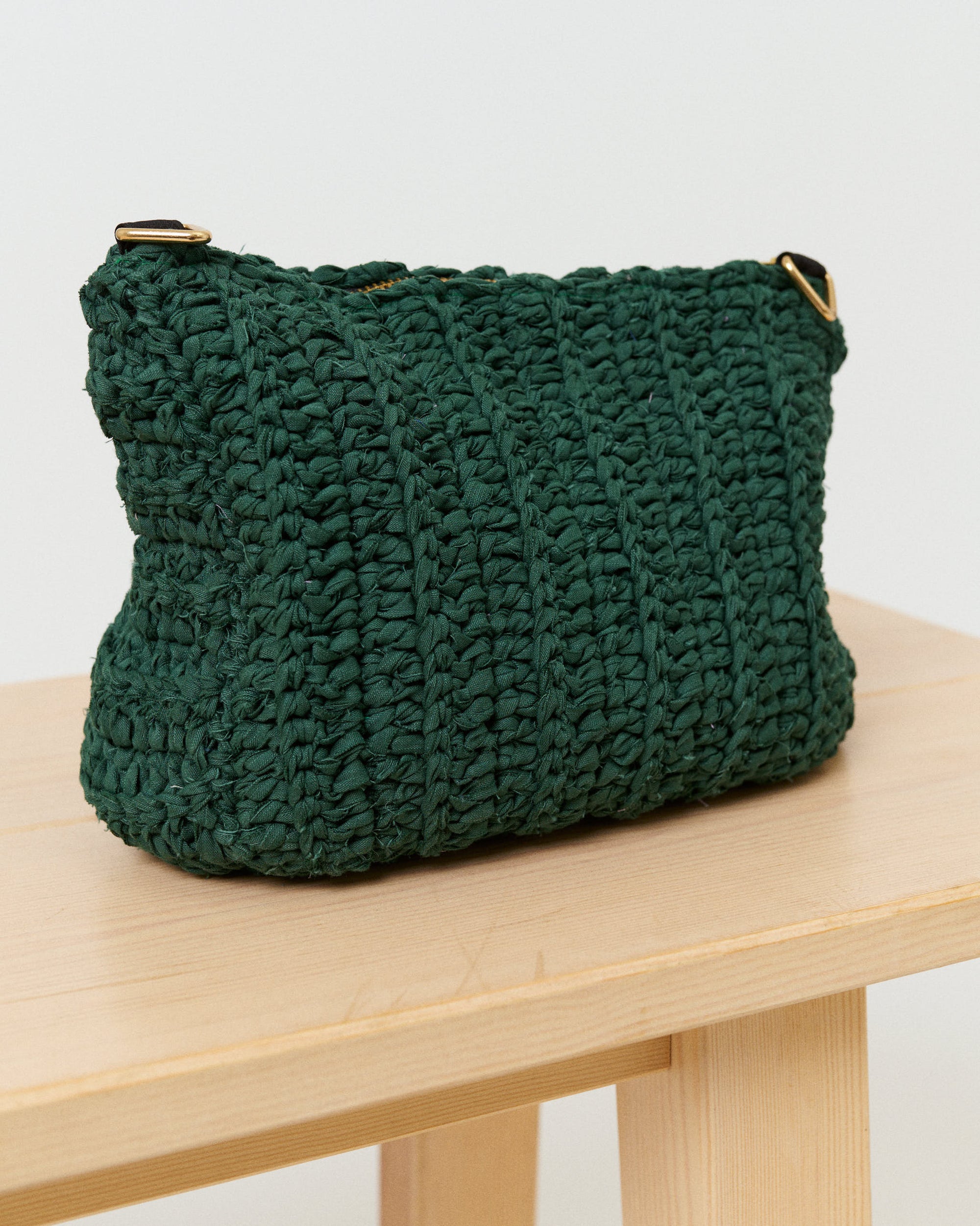The crochet clutch - Purple