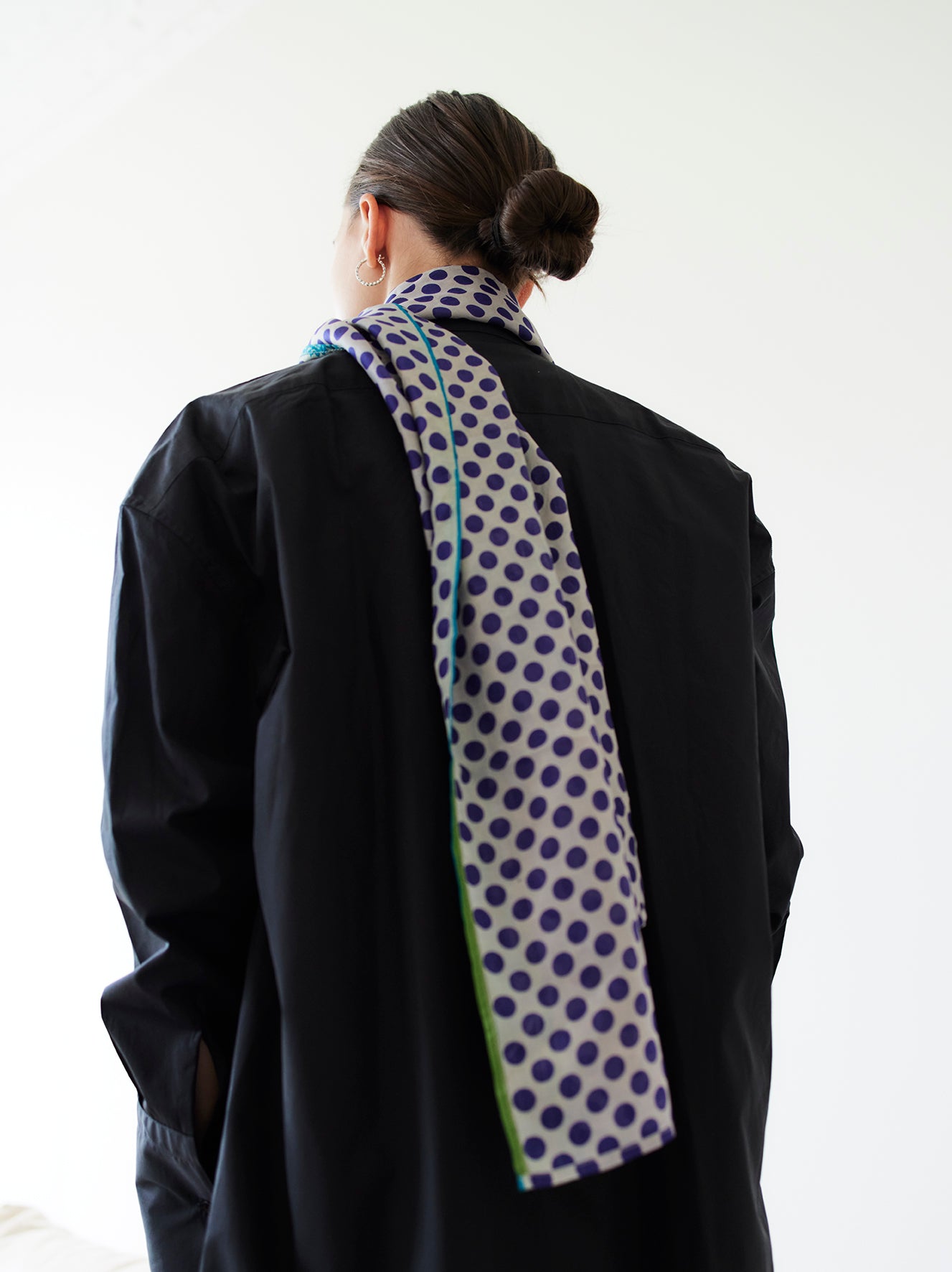 Sari Shawl - Blue/Purple tones