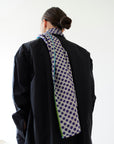 Sari Shawl - Blue/Purple tones