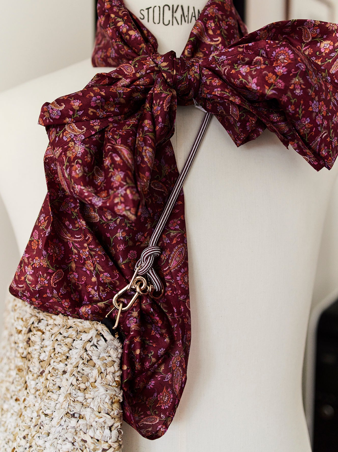 The crochet clutch - Beige