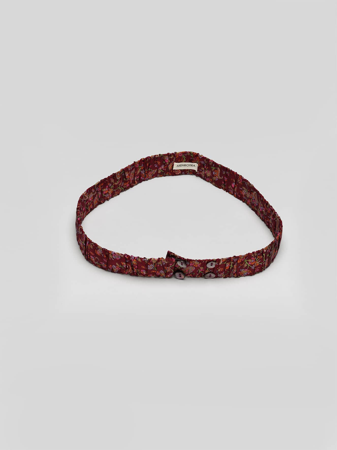 Silk Belt - Pink / Red tones