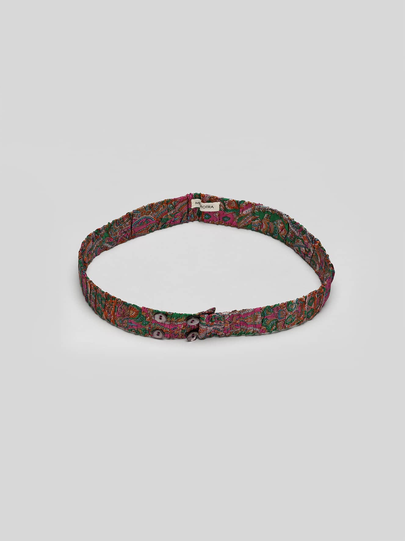 Silk Belt - Pink / Red tones