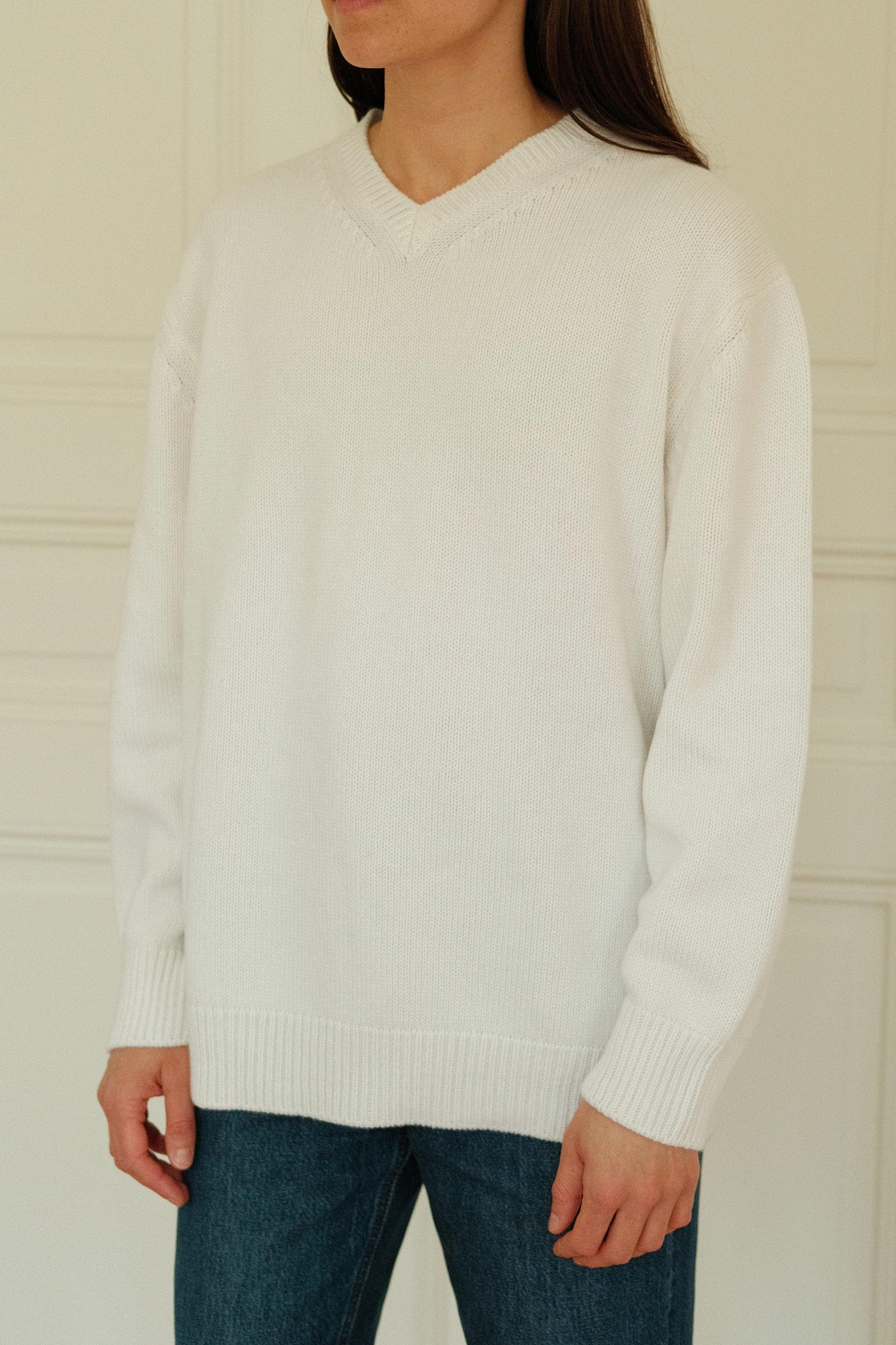 Heavy summer knit - Indian Red