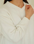 Heavy summer knit - White